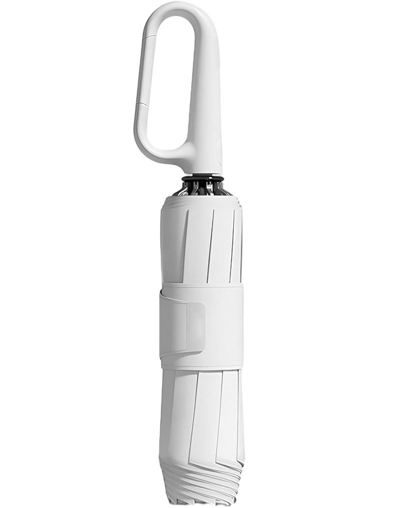 CONTACTS Ring Buckle Umbrella 2025 – Two Folding Travel Umbrella, Windproof, Automatic Open/Close, Compact for Rain & Sun - Image 1