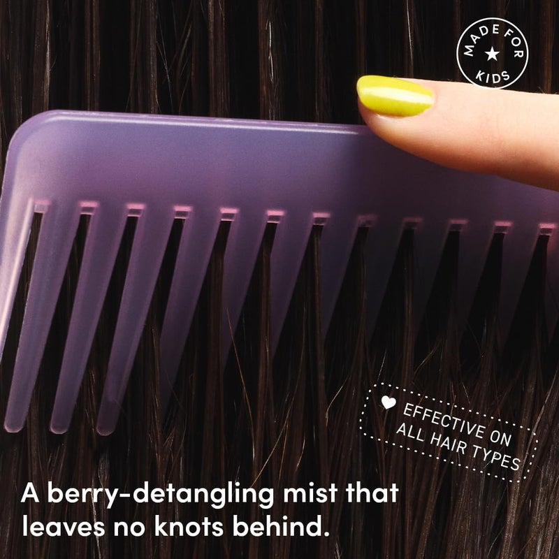 Evereden Kids Detangler Spray: 4-in-1 Leave-In Hair Spray | Detangle, Moisturize, & Protect | Easily Tackle Even the Toughest Knots | Clean & Vegan All types of Hair Product for Kids - Image 3