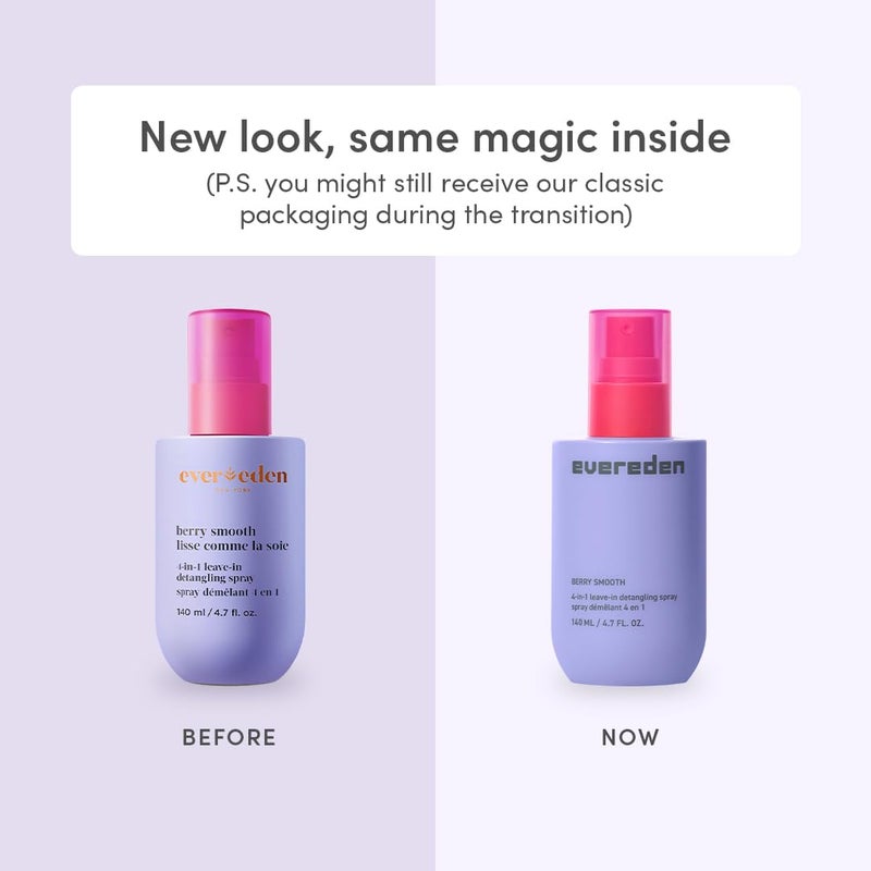 Evereden Kids Detangler Spray: 4-in-1 Leave-In Hair Spray | Detangle, Moisturize, & Protect | Easily Tackle Even the Toughest Knots | Clean & Vegan All types of Hair Product for Kids - Image 2