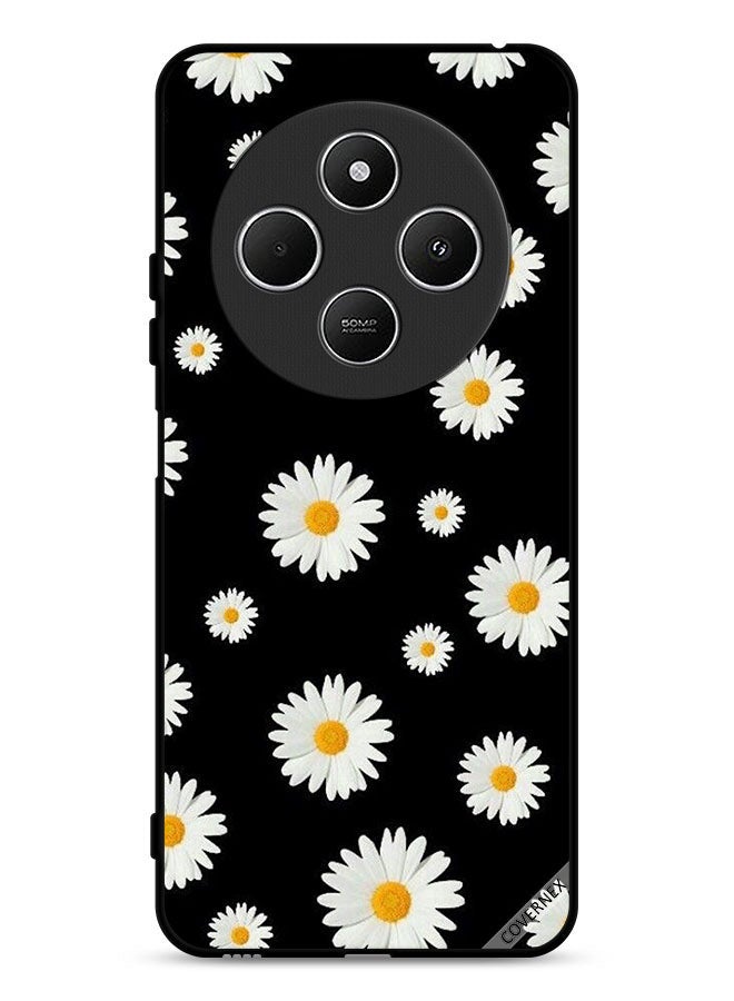 Covernex Xiaomi Redmi 14C 4G Protective Case Cover Small Sun Flowers - Image 1