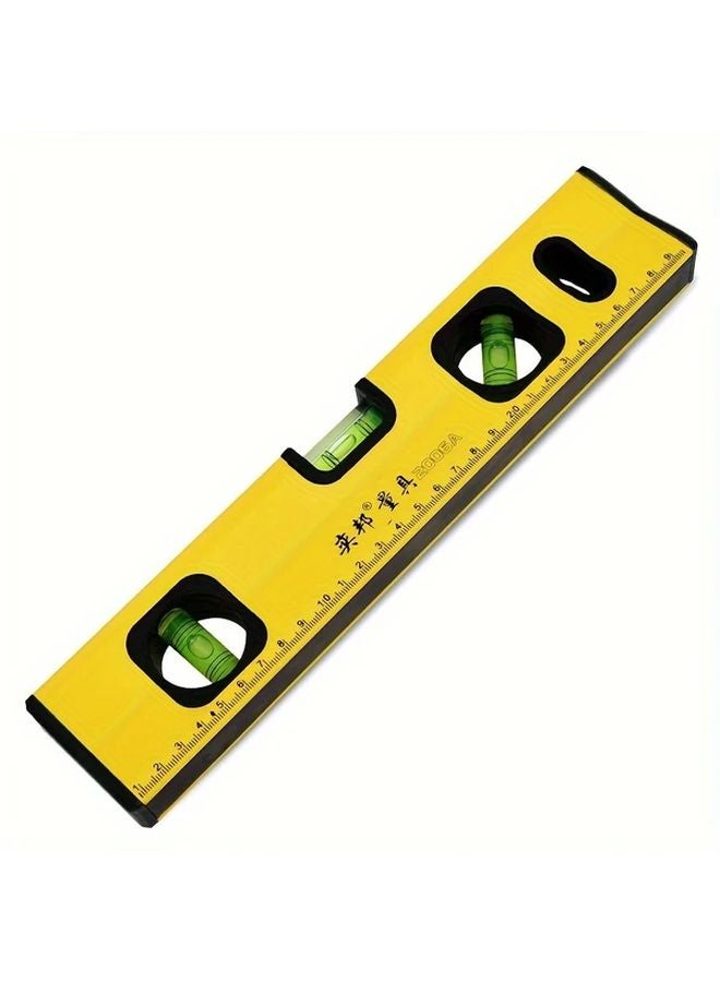 High Precision Magnetic Spirit Level Ruler Rustproof Aluminum Alloy Dual Suction 1pc - Image 1