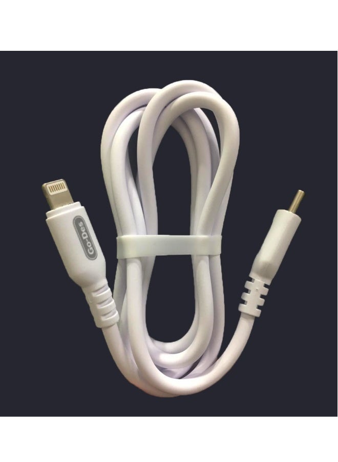 Go-Des Type-C to Lightning Cable 18W High Power 1M Length Fast Charging u0026 Data Transfer - Image 4