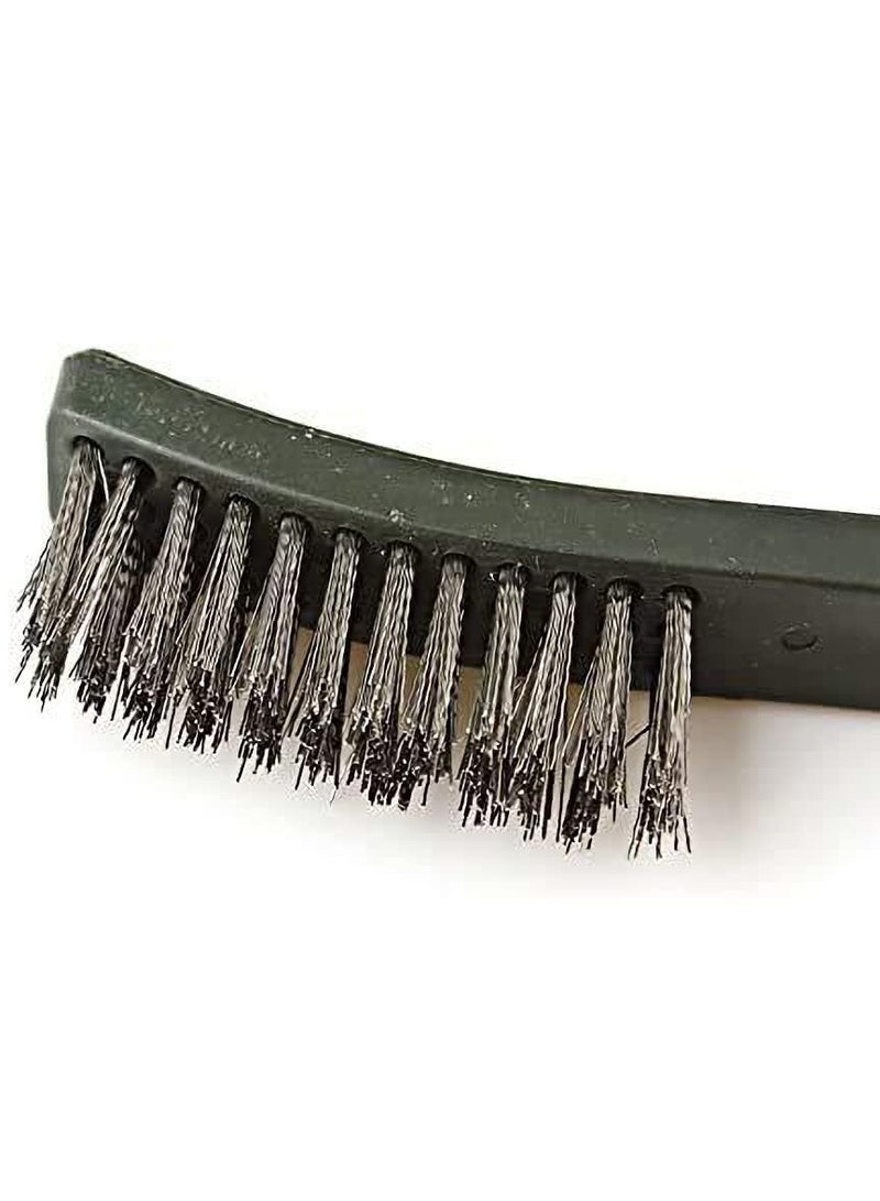 Bukela Mini Wire Brush Set, Rust Paint Metal Cleaner, Welding Slag and Rust - 3 Pieces - Image 4