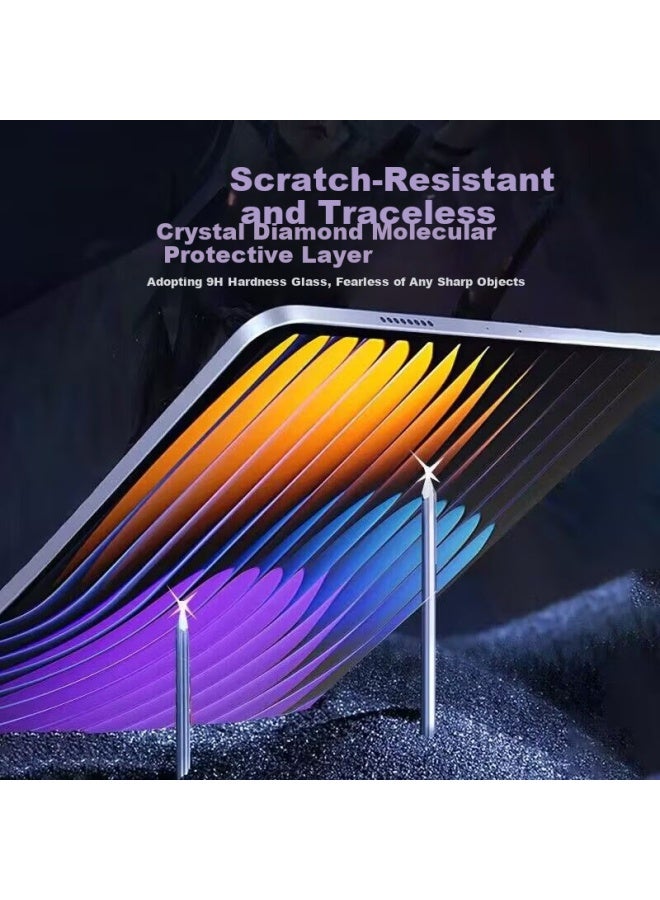 Hboalg Huibao Long Screen Protector For Xiaomi Pad 7/7pro, 11.2-inch Model, Tempered Glass Film, Anti-blue Light, Shatterproof, Anti-fingerprint, Wear-resistant, Anti-glass Film - Image 4