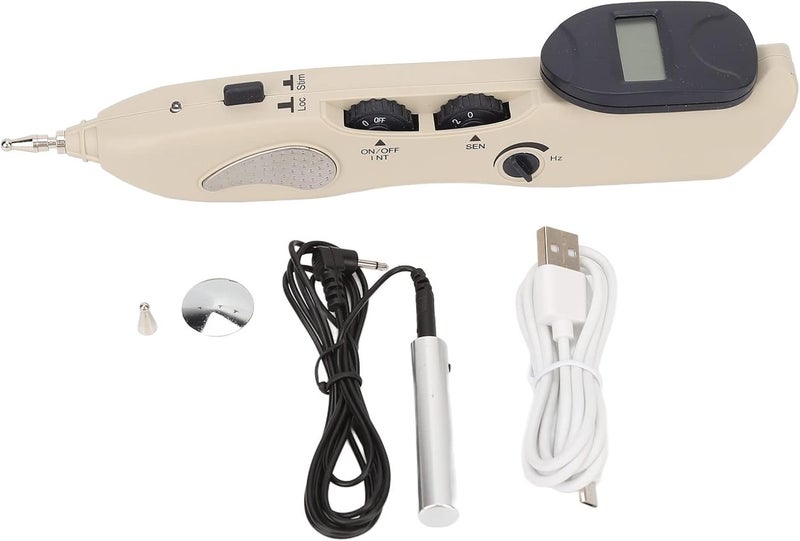 klarako Electric Meridians Massage Pen Safe, Durable Features, for Wrist, Ankle, Knee Skin Relaxation Adjustable Pain Reduction Muscle Acupuncture with Portable - Image 4