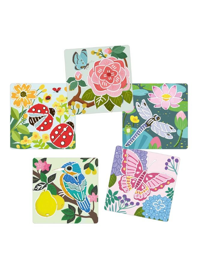 DJECO Garden Wings Stencils  - Image 2