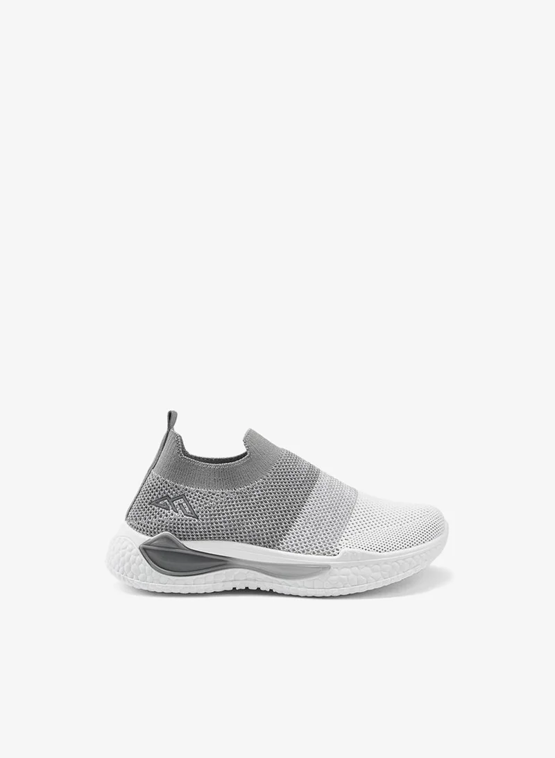 شو اكسبرس Textured Slip-On School Sports Shoes With Pull Tab