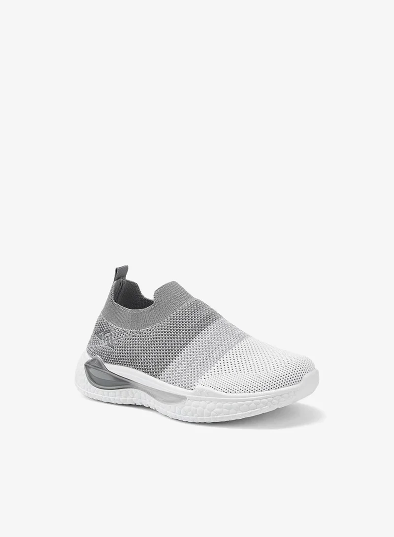 شو اكسبرس Textured Slip-On School Sports Shoes With Pull Tab