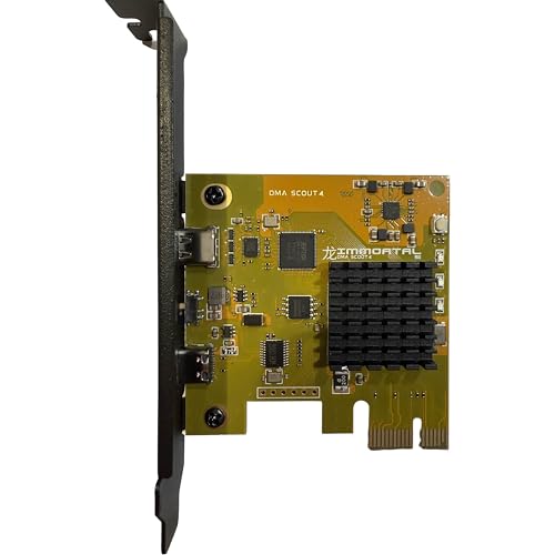 Immortal لوحة FPGA متوافقة مع PCILeech من IMMORTAL DMA Card XC7A35T USBCPCIe وصول مباشر للذاكرة مبرمجة مسبقًا ببرامج ثابتة مخصصة تصل إلى 275 ميجابايت في الثانية قابلة للتحديث عبر USB Artix7 DMA Scout - Image 1
