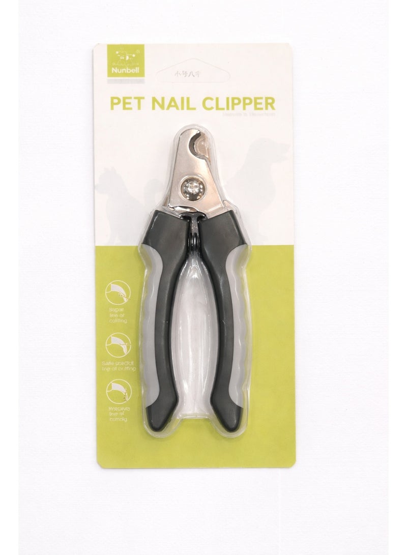 Nunbell Pet Nail Clipper,Black and Silver.