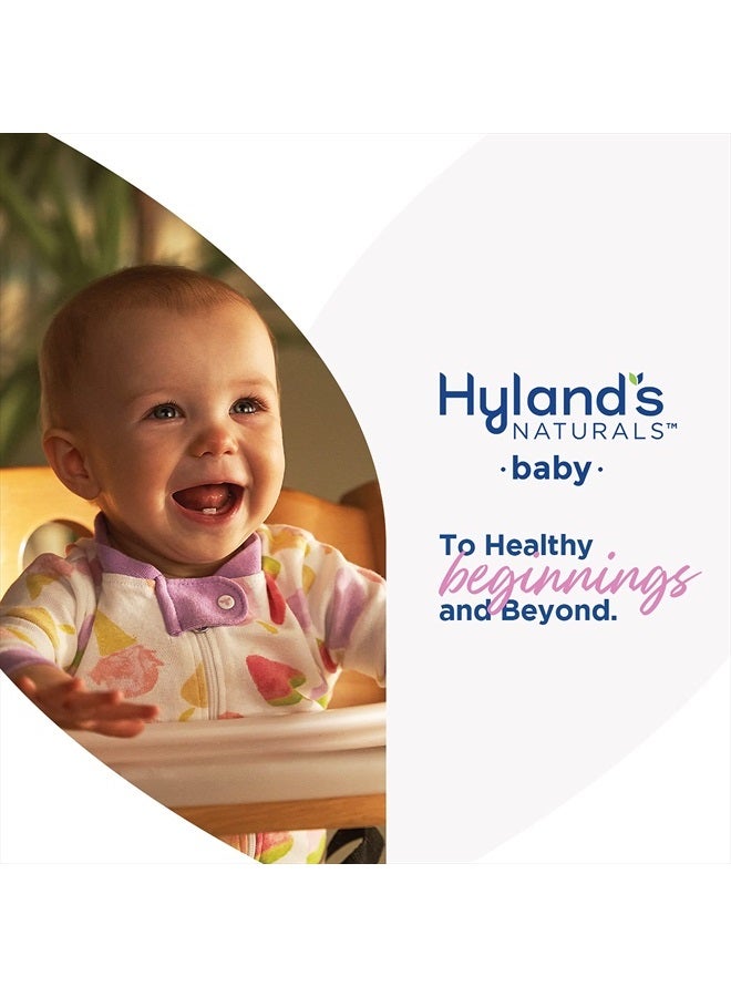 Hyland's Naturals Baby - Organic Day/Night Soothing Gel Combo Pack, Natural Relief of Oral Discomfort, Irritability & Swelling, Easy-to-Apply, Ages 2 Months & Up, 1.06 Ounce (2 Tubes of 0.53 oz.)  - Image 5