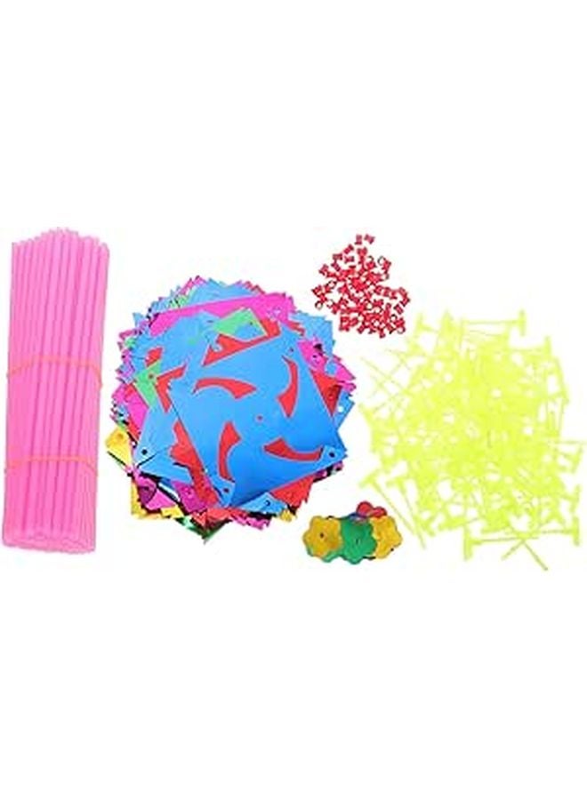 40 Pcs Colorful Garden Pinwheels Outdoor Party Decorations for Kids - Image 1