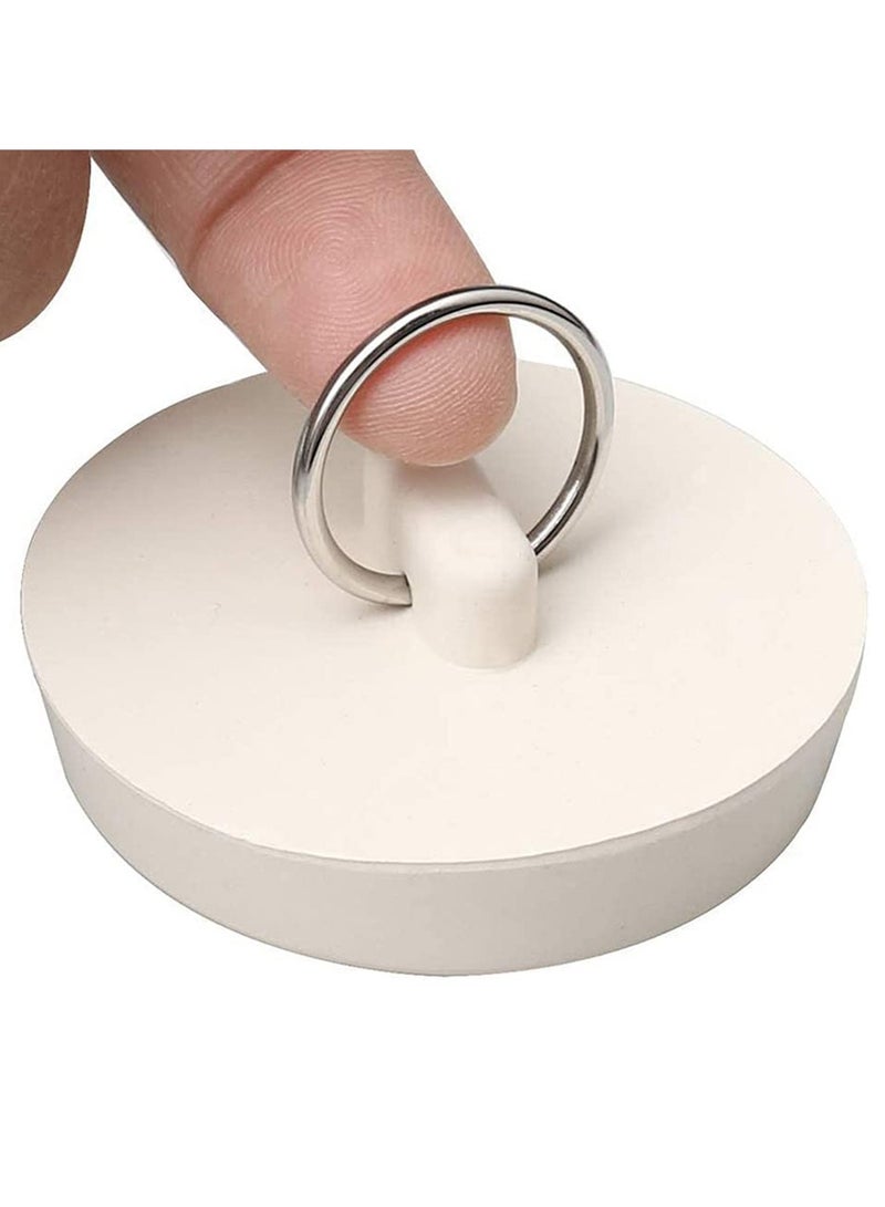 HomarKet 12-pcs Bath Plugs,Sink Plug Rubber Drain Stopper Kitchen Sink Plug with Hanging Ring for Bathtub,Bathroom (4 Sizes)  - Image 3