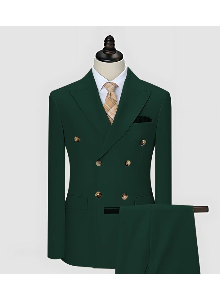 Shougu Business Suit Slim Fit Formal Attire Set - Image 1
