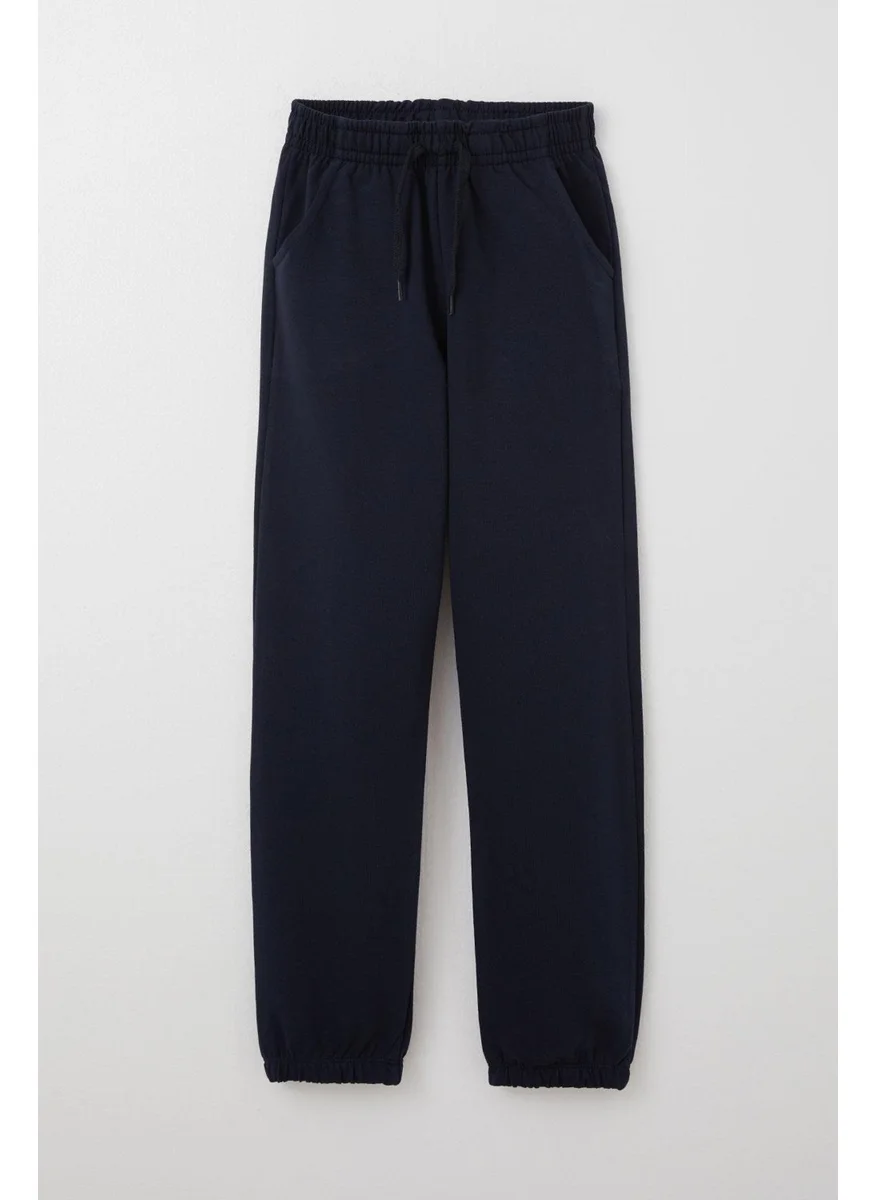 Breeze Boy Child Lace-Up Accessory Elastic Waist Leg 5-9 Years, Navy Blue