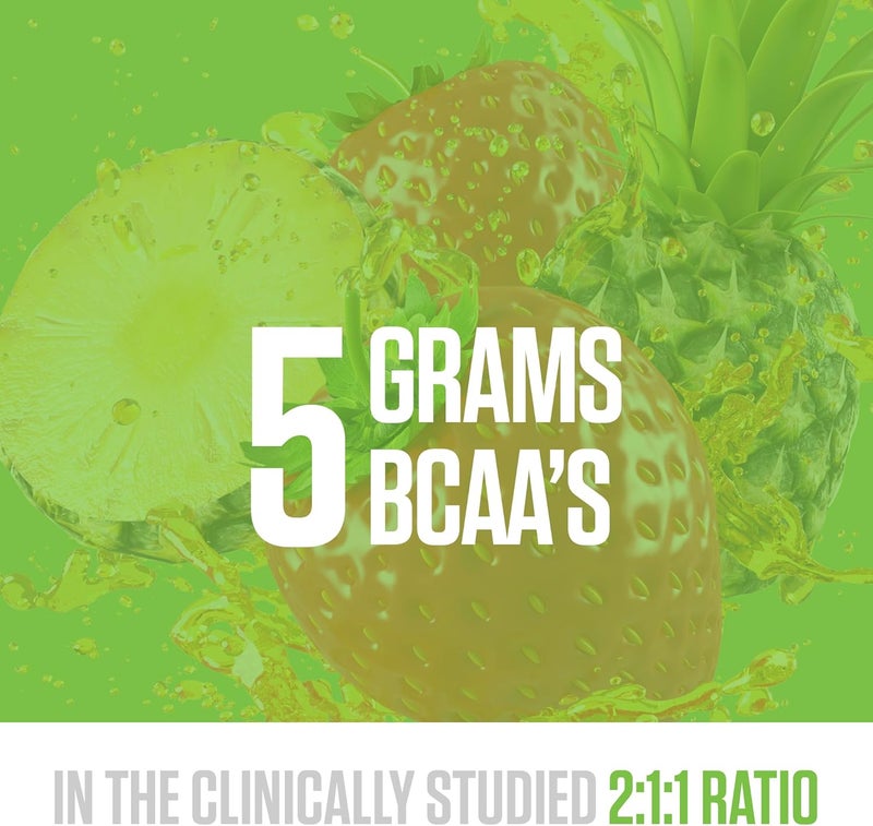 RYSE Up Supplements RYSE BCAA EAA Powder  Strawberry Pineapple  5g Branched Chain Amino Acids 3g Essential Aminos SugarFree Electrolytes for Pre  Post Workout Muscle Recovery Hydration and Strength  30 Servings - Image 3