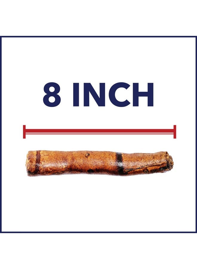 Pet Factory 100% Made in USA Beefhide 8" Rolls Dog Chew Treats - Beef Flavor, 15 Count/1 Pack - Image 3