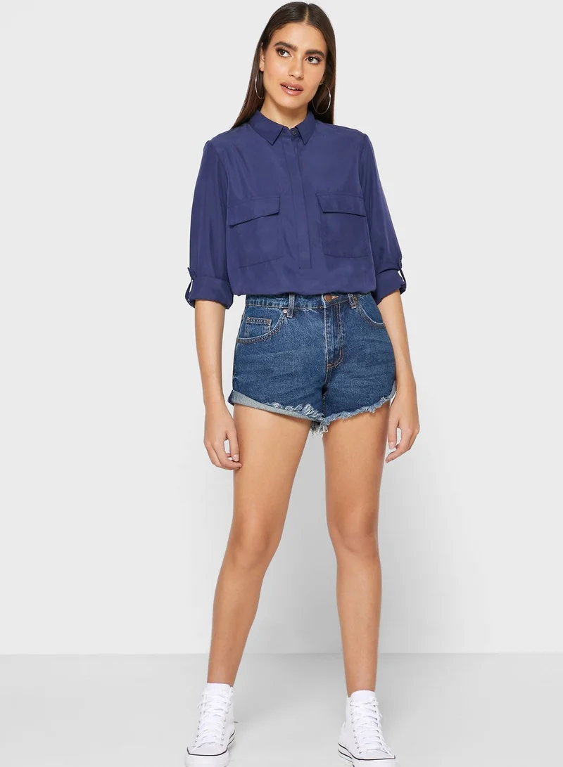 SALSA Roll Sleeve Shirt