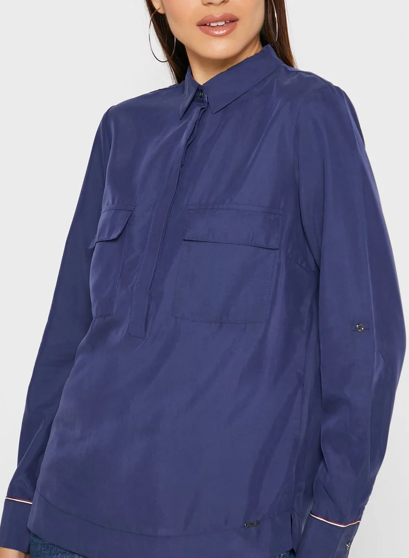 SALSA Roll Sleeve Shirt