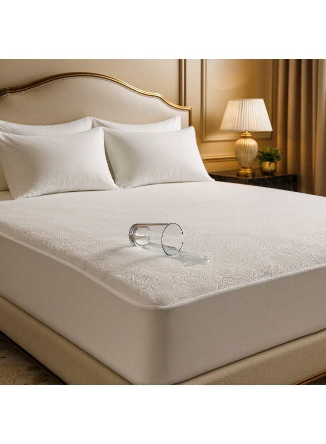 Waterproof Mattress Protector, size 90×190 cm - Image 1