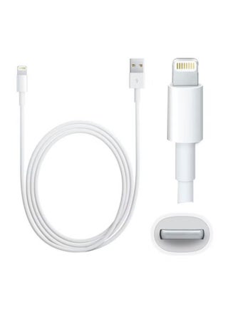 USB Lightning Cable For Apple iPhone 5S And 6 Plus White - pzsku/ZB169A64D349BC0CD46A2Z/45/_/1739261313/c7da2809-66d5-46c8-8bf3-6c5d4623565e