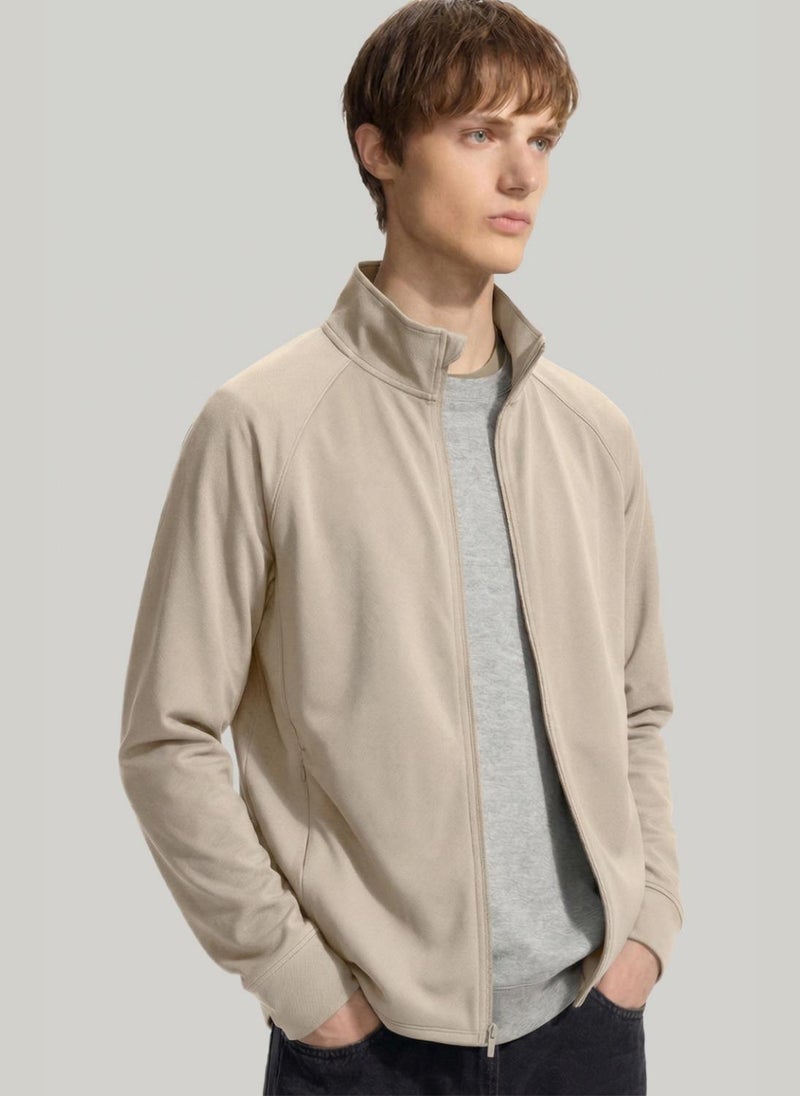 Nobero UPF 50 Jacket | Men Zip Jacket | Regular Fit | Elastomultiester-Polyester Blend | UPF 50 Sun Protection | Anti-Odor & Anti-Microbial Finish - Image 3