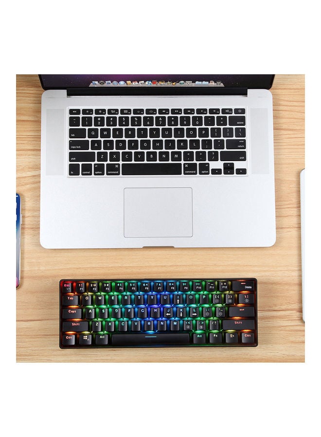 NIBEMINENT Mechanical Wireless Keyboard Black  - Image 2