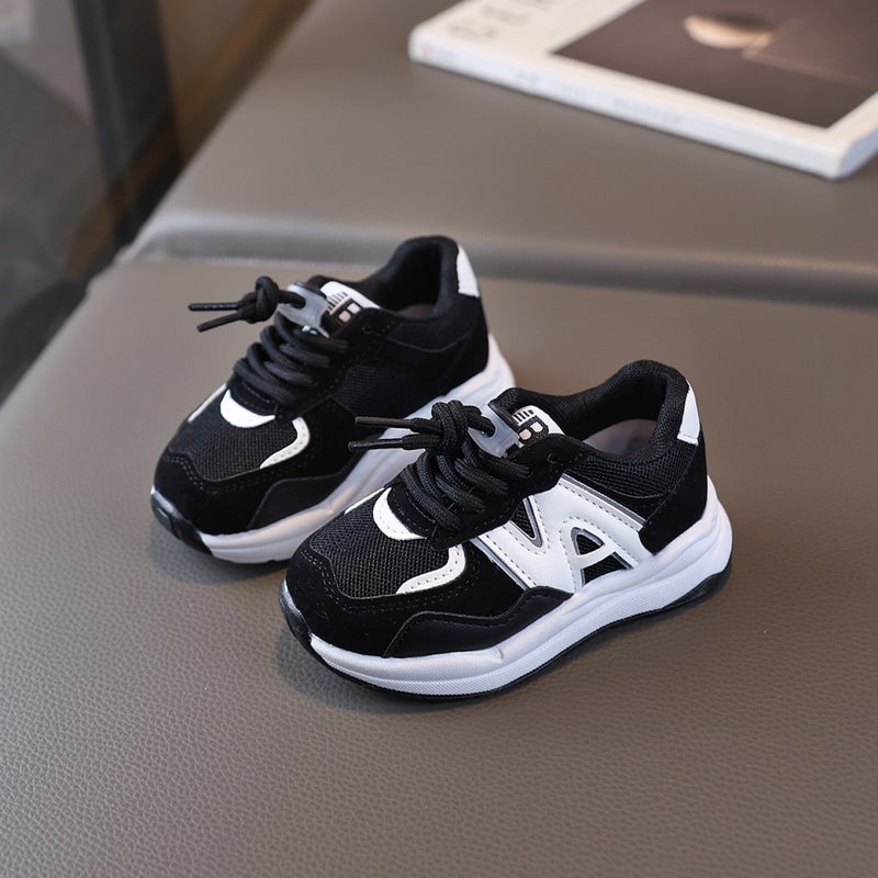 Mesh Sneakers Lightweight Flexible Sole Walking Shoes For Kids Indoor And Outdoor Activities - Image 1