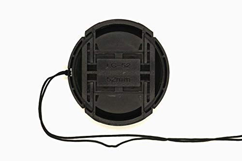 YRTIYO 52mm Lens Cap Cover for Nikon D5500 D5200 D5100 D3200 wNIKKOR AFS 1855mm Compatible for EFM 1855mm 55200mm 2Pack - Image 3