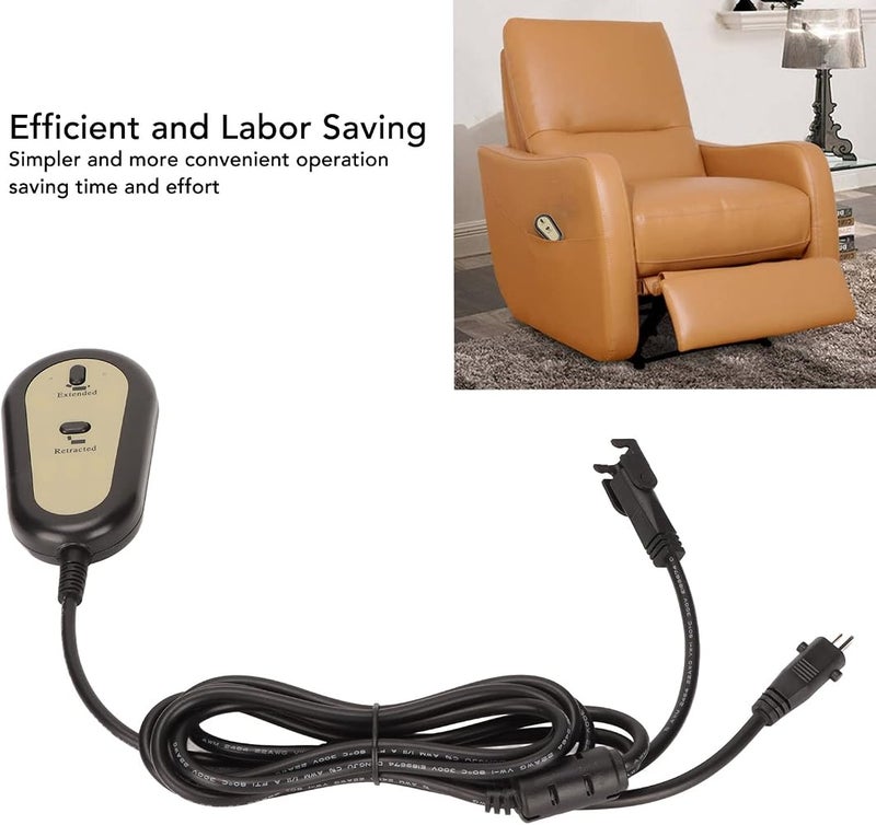 Zerodis Electric Recliner Controller, ABS Ergonomic Sensitive Buttons Chair Lift Manual Controller Material with 22AWG Wire Suitable for Electric Sofas Massage Table - Image 5