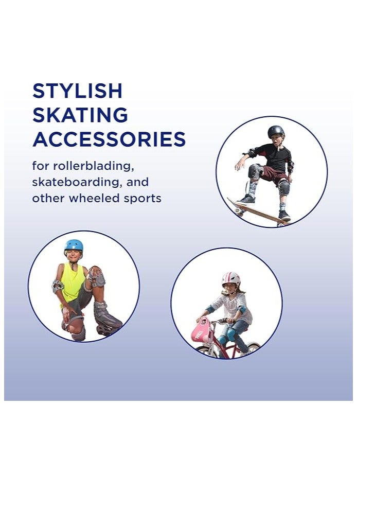 ENDLESS  EL1028 Protective Guard Kit for Skating, Cycling and Skateboarding with Knee, Elbow and Wrist Protector |Material : ABS, Nylon | With Adjustable Straps to Fit Perfectly for Adults - Image 5