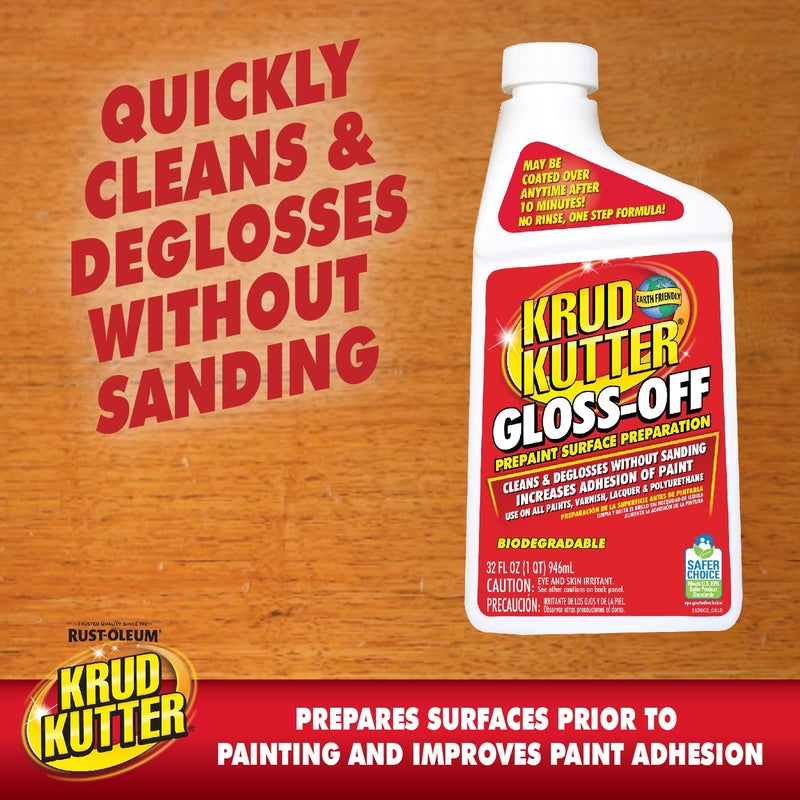Krud Kutter GO326 Gloss Off Prepaint Surface Preparation Cleaner, 32 oz - Image 3