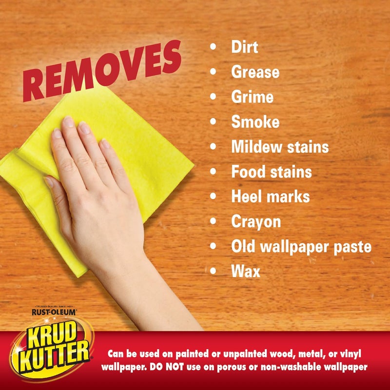 Krud Kutter GO326 Gloss Off Prepaint Surface Preparation Cleaner, 32 oz - Image 4