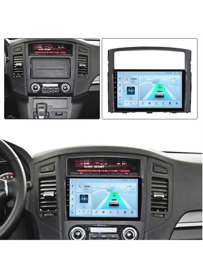SHEZA STAR Android Car Stereo for Mitsubishi Pajero V80 V90 2006-2018 4GB RAM 64GB ROM Support Carplay, M-Link Wi-Fi BT, Radio GPS, 9 Inch IPS.QLED, Screen with 360D Camera Included - Image 2
