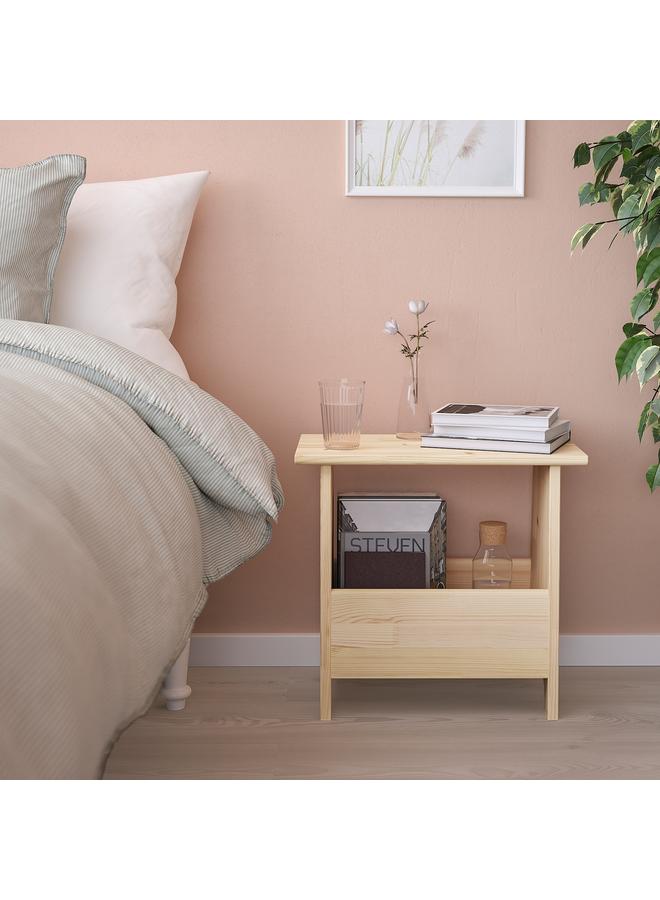 Zaboon Stool With Storage, Pine - Image 5