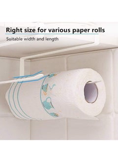 MOMENT Paper Towel Holder Toilet Paper Holders Kitchen Bathroom Toilet Paper Holder Tissue Storage Organizers Racks Roll Paper Holder Hanging Towel Stand Home Decoration  - Image 4