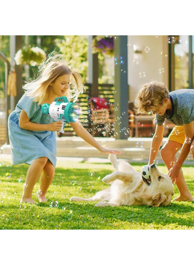 108-Hole Bubble Machine Gun for Kids – Battery Operated Bubble Blower with LED Lights – Fun Indoor & Outdoor Bubble Maker Toy  - Image 4