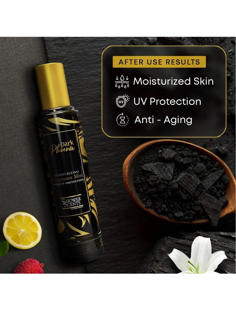 Shower Scents Shower Scents Dark Phoenix moisturizing fine fragrance body mist  250ml