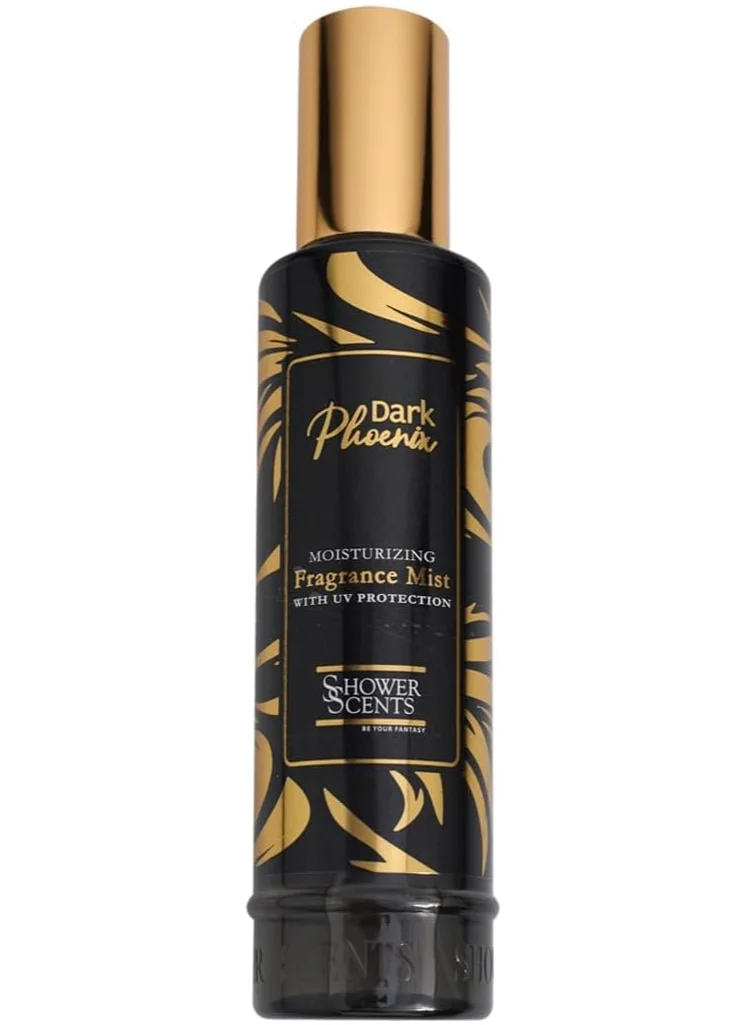 Shower Scents Shower Scents Dark Phoenix Moisturizing Fine Fragrance Body Mist With Hyaluronic Acid, Pro - Vitamin B5 and UV Protection 250ml