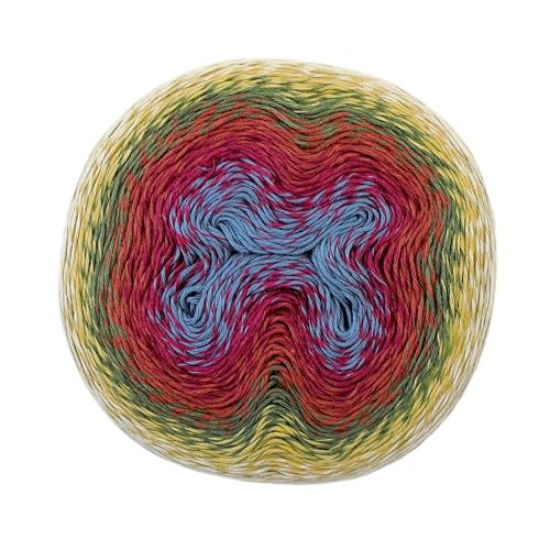 Scheepjes Whirl Yarn - 1000m Rhubarb Bumble, Cotton and Acrylic Mix - Image 1