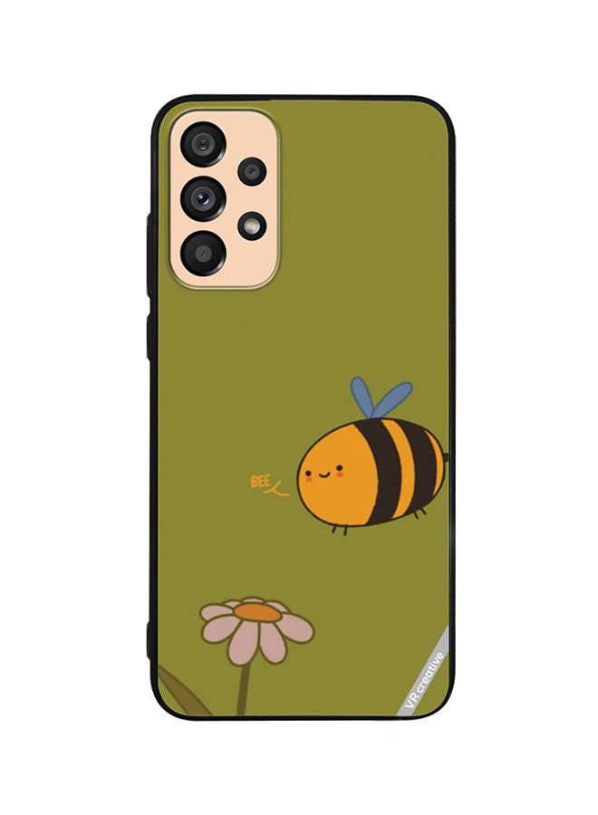 VR CREATIVE Protective Case Cover For Samsung Galaxy A33 5G Bee Design Multicolour - Image 1