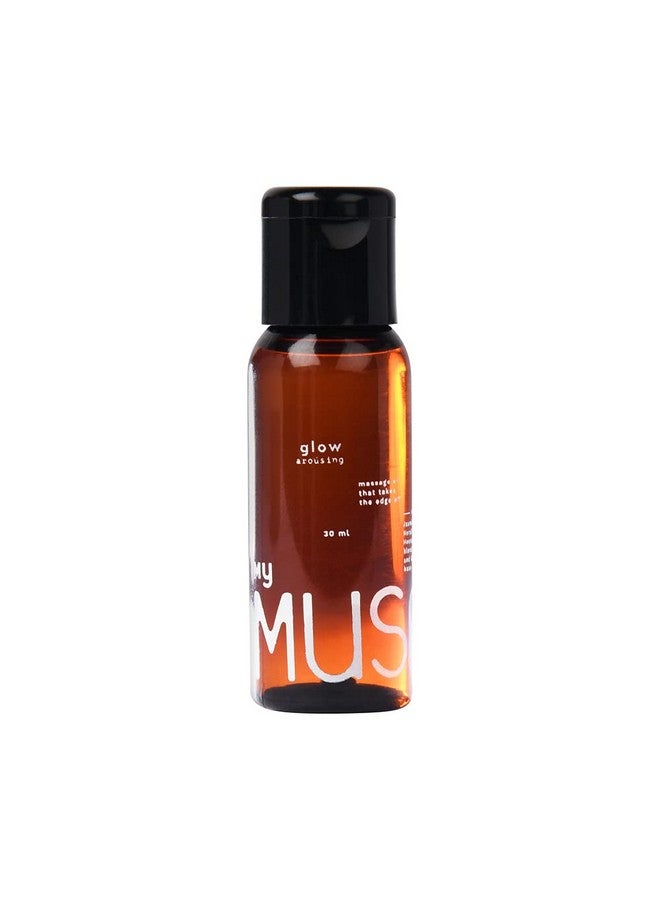 MYMUSE زيت تدليك ميوز جلو موغرا 100 مل | زيت للجسم مع موغرا نقي، مستخلص يلانغ يلانغ، مكونات طبيعية، نباتي، غير لزج | تخفيف التوتر، بشرة ناعمة، مناسب لجميع أنواع البشرة - Image 1