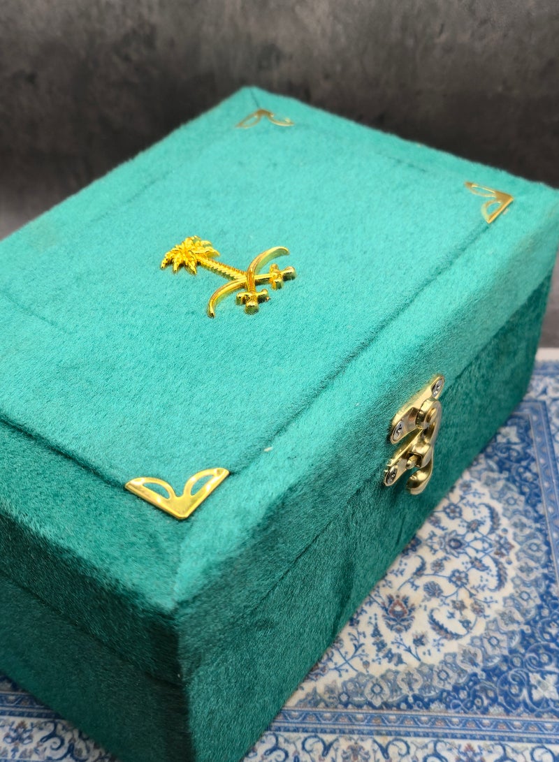 عود كلمنتان محسن ربع كيلو 250 جرام  متوسط الجودة مع صندوق حفظ باللون الأخضر - Image 3