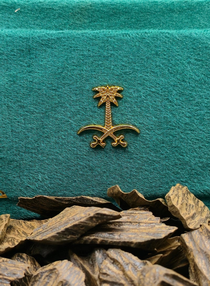 عود كلمنتان محسن ربع كيلو 250 جرام  متوسط الجودة مع صندوق حفظ باللون الأخضر - Image 5