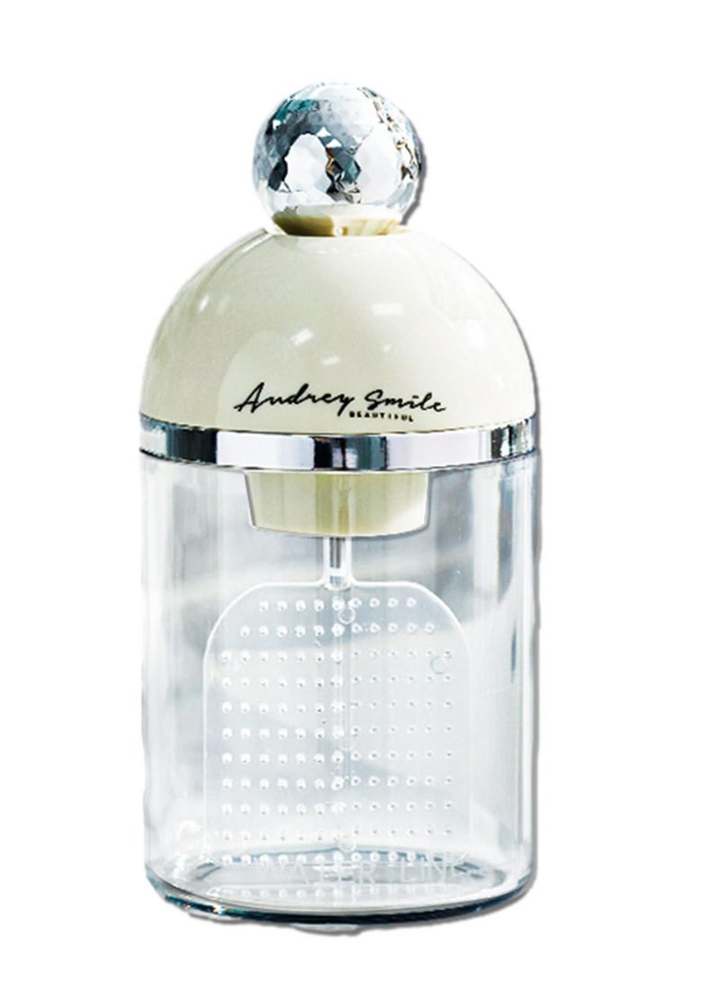 SOLARAE Automatic Soap Dispenser, Electric Automatic Soap Dispenser with Motion-Sensing LED Light, Rechargeable Soap Dispenser Bathroom, Waterproof Soap Pump, Durable Soap Dispenser for Bathroom Kitchen Kids - Image 1