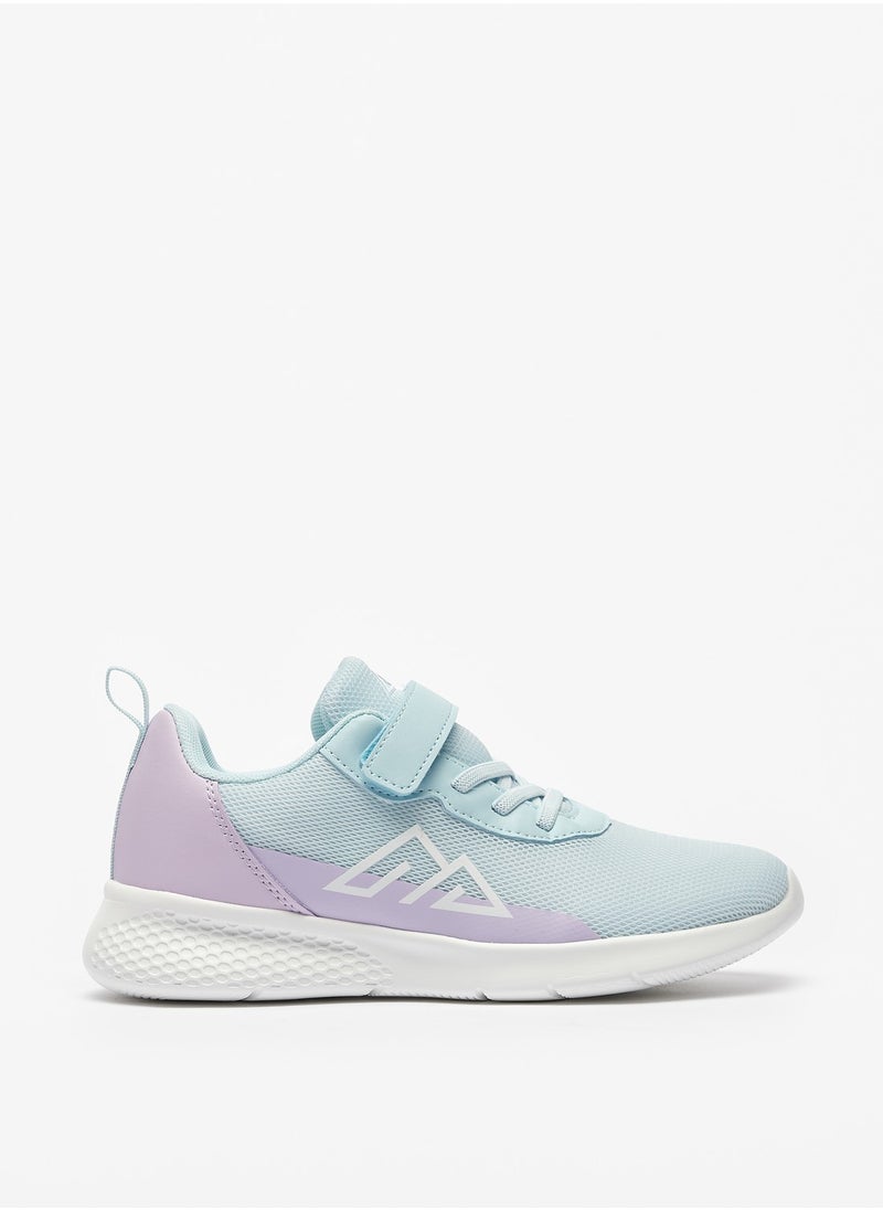 Oaklan by Shoexpress - Girls Textured Sports Shoes with Hook and Loop Closure - Image 1