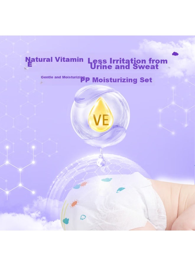 Suitsky Shubichi Vitamin E Sensitive Skin Diapers, S50 Pieces , Newborn Diapers, Small Size, Baby Diapers - Image 2