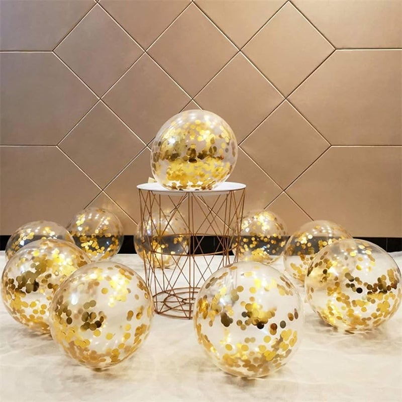 SOI Purple Decoration item 46 PCS | Metallic Pastel Balloons | Confetti Balloons For Decoration | Purple Decoration For Birthday (Purple White) - Image 4