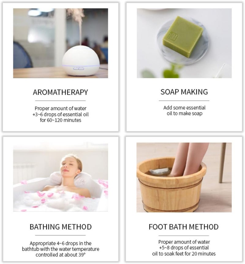SKY-TOUCH Essential Oils Set - 12 Aromatic Water Soluble Oils for Diffusers, 100% Pure Therapeutic Grade - Image 4