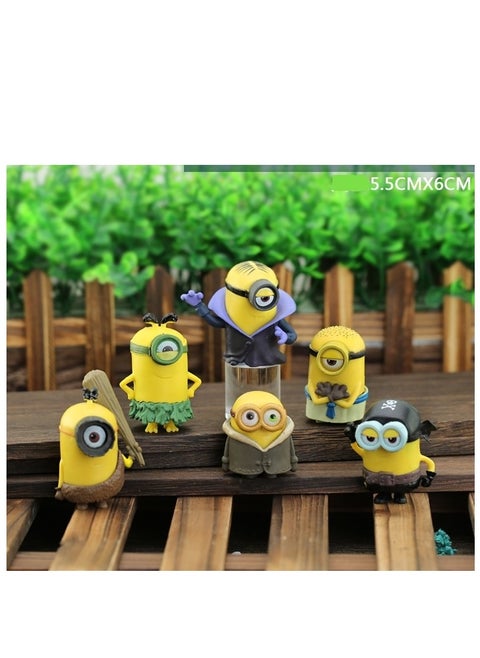 6-Piece Despicable Me 2 Minion Action Figure Set